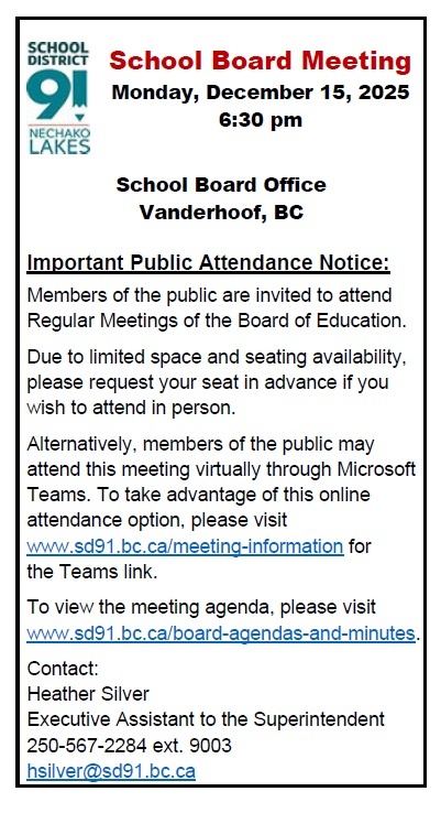 BM Announcement December 15 2025